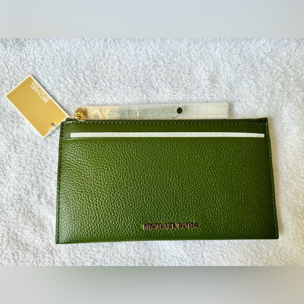 Michael Kors Empire Large Zip Card Case